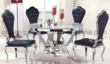 Stainless Steel Round Dining Table