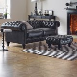 Home Furniture Chesterfield Leather Sofa