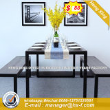 Hot Sale Modern Extension Wood Solid Dining Table (HX-8DN007)