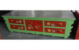 Chinese Reproduction Wooden Painted TV Cabinet TV241