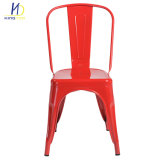 Competitive Price Steel Iron Frame Vintage Dining Tolix Metal Chair