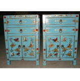 Chinese Reproduction Wooden Painted Cabinet Lwb571