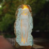 Beautiful Hand-Carved Stone Female Sculpture for Decoration T-8004