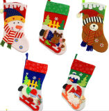 OEM Christmas Stocking Hang Decoration and Craft for Promotional Gift