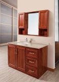 Waterproof Bathroom Cabinets in Solid Wood Color Br-Alv001