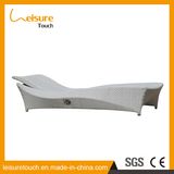 PE Rattan Balcony Leisure Hotel Pool Wicker Chair Lounger Lying Bed