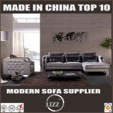 Royal Style Furniture Customized L Shape Genuine Leather Sofa