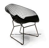 Replica Modern Dining Restaurant Knock Down Metal Wire Diamond Chair