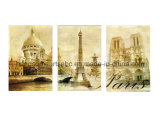 Landscape of Paris Canvas Painting for Home Decorations Wall Painting