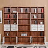 Modern Display Bookcase with Door and Drawer