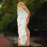 Natural Marble Carving Beautiful Lady Statue for Decoration T-8013