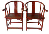 Chinese Antique Furniture Wooden Armchairs Lwe073