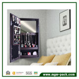 Wall Mounted Jewelry Mirror Storage Cabinet with Photo Frame