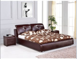 Ameican Bedroom Furniture Leather Bed