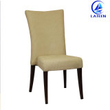 High Quality Furniture Durable Aluminum Frame Wooden Look Restaurant Chair