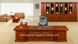 Customized Size Boss Desk Executive Desk with Matching Leather Chair