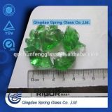 2-3cm Light Green Glass Stones