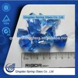 1-2cm Deep Blue Color Glass Stones