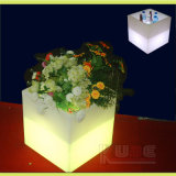 LED Illuminated Furniture Cube Stool Open Storage Cube