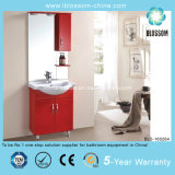China Red Color 15mm PVC Board Bathroom Cabinet (BLS-16026A)