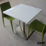 Artificial Marble Stone Solid Surface Restaurant Dining Table