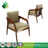 Danish Styel Wooden Armchair Upholstered Chair for Living Room (ZSC-43)