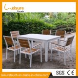 Outdoor Modern Aluminum Hotel/Home Leisure Dining Table and Chair Set Garden Patio Furniture