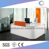 Modern Curved Hotel Counter Table Reception Desk Office Furniture