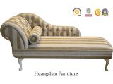 Classic French Style Chaise Longue Chaise Longue Sofa (HD972)