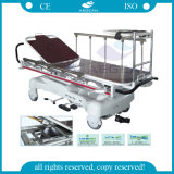 AG-Hs005 Advanced Hospital Plastic Material Patient ISO&CE Stretcher Bed