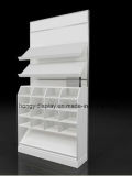 White Color Slatwall with Small Display Box, Display Case