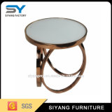 Mirror Furniture Modern Black and White Coffee Side Table