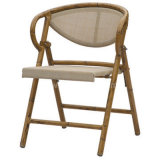 Outdoor Folding Plastic Stackable Textilene Chair (TC-08022)