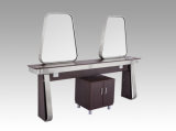 Salon Furniture Stainless Steel Mirror Station for Sale