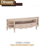 Modern Luxury Wooden and Glass Material TV Stand Cabinet