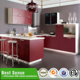 Flat Panel Lacquer Kitchen Cabinet Door