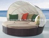 Luxury Sun Bed for Rattan/Patio Outdoor Garden Furniture (GN-3652L)