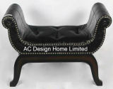 Designer PU Leather/Wooden U Shape Long Bench Seat