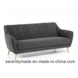 Nordic Style Upholstered Velvet Chesterfield Fabric Sofa Set