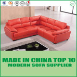 Modern Italian Style Leather Corner Sofa