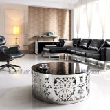 Special Design Living Room Round Glass Tea Table