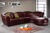 Comfortable Home Furniture Modern L Shape Leather Sofa