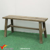 Antique French Solid Wooden Bench for Sale