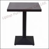 Stable Black Square Cafe Restaurant Dining Table (SP-RT107)