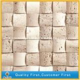Natural Roman Beige Marble Stone Travertine Mosaic for Wall Decoration