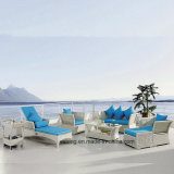 Luxury Top Selling UV-Resistant Hotel Rattan Outdoor Wicker Furniture Garden Sofa