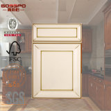 Modern White Lacquer Wood Kitchen Cabinet Door (GSP5-005)