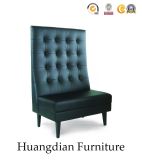Antique Furniture Designs Wooden Leather Tufted Booth (HD119)