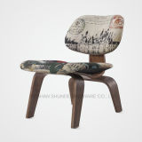 Customized Design Eames Lcw Wooden Chair (Ash Wood Veneered)