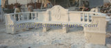 Carved Stone Marble Garden Chair for Outdoor Furniture (QTC035)
